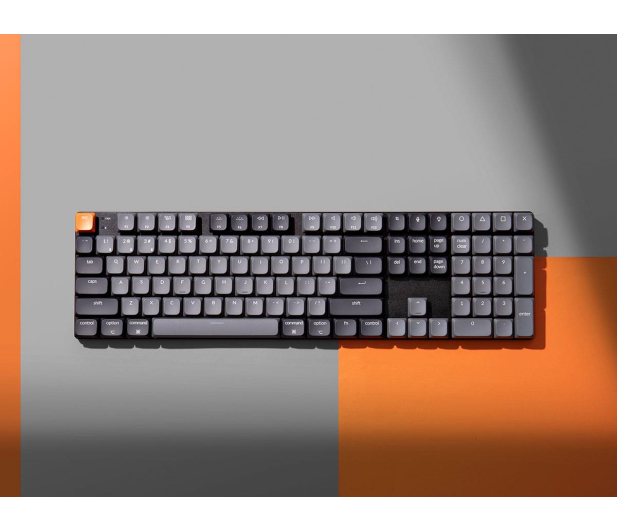 Keychron K5X H4 UltraSlim LowProfile Mac Win HotSwap RGB FullSize ISO - 1370589 - zdjęcie 5